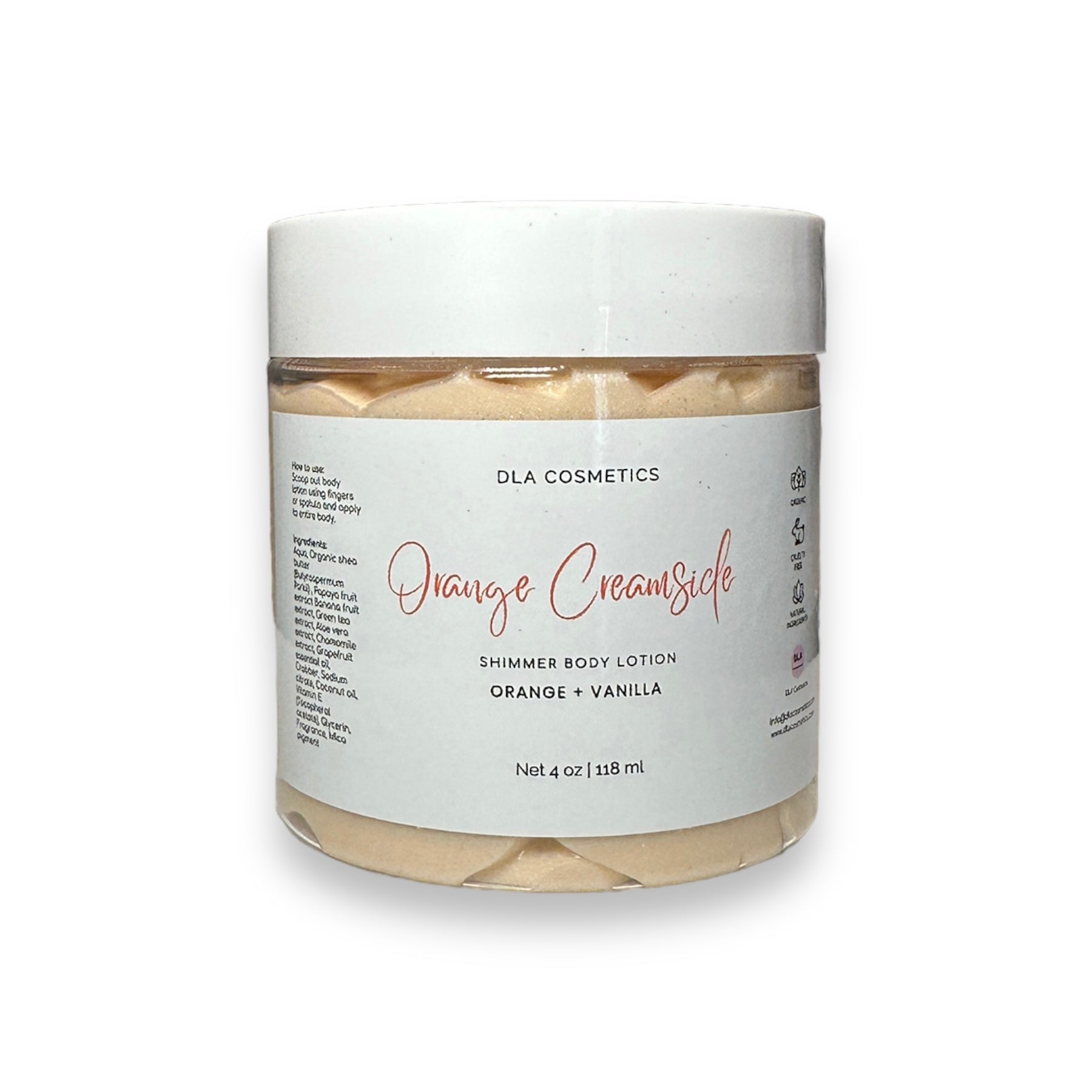 BODY ORANGE CREAMSICLE BODY BUTTER - DLA Cosmetics-Skin care products